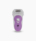 Epilator FS bijelo-ljubičasti uslikan frontalno.