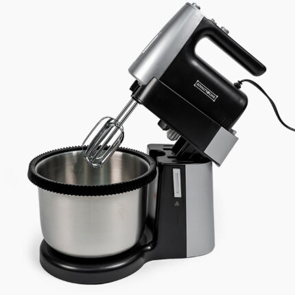 Mikser s posudom Royalty line 2u1 inoxno crni.